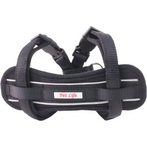Pet Life Mountaineer Chest Compression Adjustable Reflective Easy Pull Dog Harness - 1 of 3