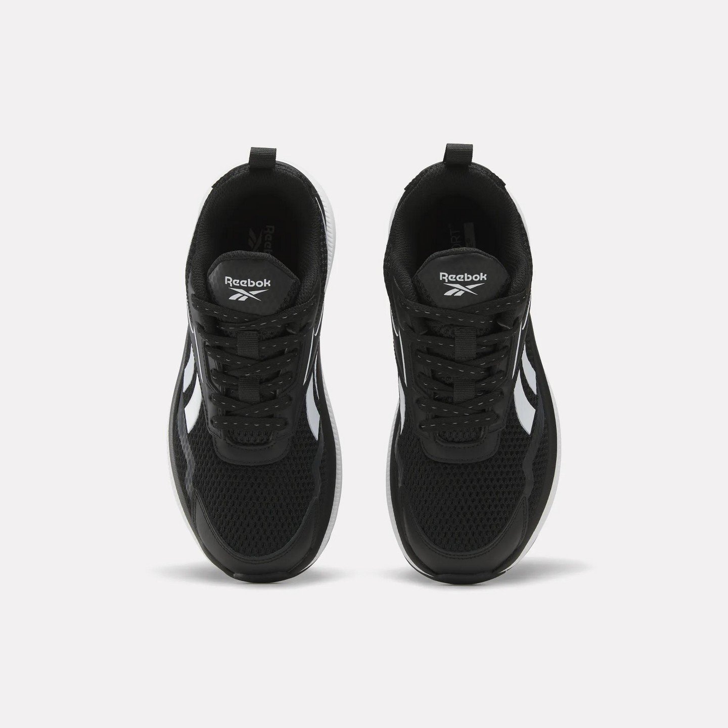 Женские кроссовки Reebok Mundo Running Shoes Size 8 Black/White, цвет: Чёрный — фото 2