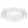 vidaXL Hexagonal Gabion Raised Bed 78.7"x68.1"x15.7" - 4 of 4