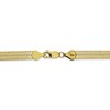 Black Bow Jewelry 5.5mm 10k Yellow Gold Solid Herringbone Chain Necklace - 4 of 4