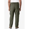 KingSize Men's Big & Tall Knockarounds Full-Elastic Waist Cargo Pants - 2 of 4