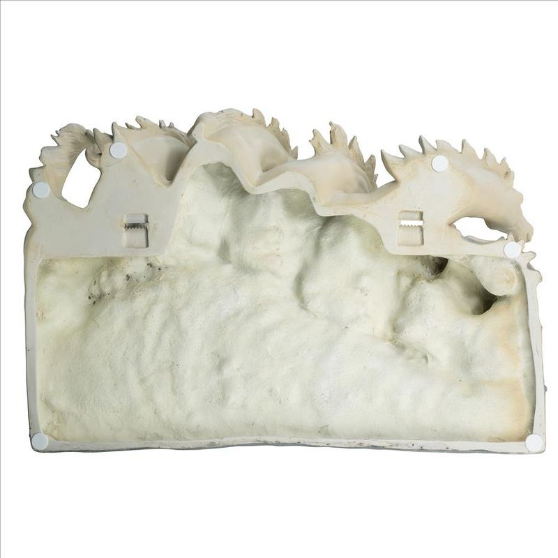 Design Toscano Neptune's Horses of the Sea Sculptural Wall Frieze, 5 of 9