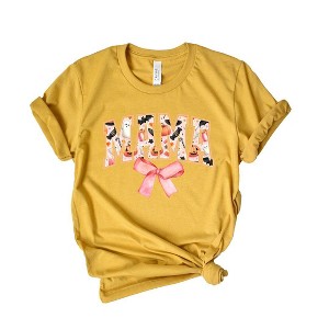 Simply Sage Market Women's Coquette Halloween Mama Short Sleeve Graphic Tee - 1 of 4