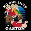 Men's Beauty and the Beast No One Lifts Like Gaston Tank Top - 2 of 4