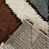 Balta Rugs 5'3"x7' Brock Diamond Shag Area Rug Brown - 3 of 4