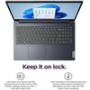 Lenovo IdeaPad 1 15.6" HD Notebook, Intel Celeron N4500 1.1GHz, 4GB RAM, 128GB eMMC, Windows 11 Home in S Mode, Abyss Blue (82LX00D3US) - 3 of 4