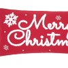C&F Home 12" x 24" Red & White Christmas Embroidered Throw Pillow - 3 of 4