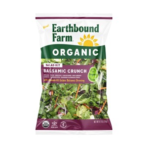 Earthbound Farm Organic Balsamic Crunch Salad Kit - 9.1oz - 1 of 4