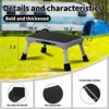 Itopfox Foldable RV Step Stool - Sturdy Metal 1-Step Ladder with Non-Slip Platform & Rubber Feet, Supports 500 lb, Portable for Indoor/Outdoor Use - 3 of 4