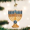 Old World Christmas Blown Glass Ornament for Christmas Tree, Hanukkah Menorah - 4 of 4