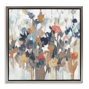 Stupell Industries Modern Painterly Floral Arrangement, 18" x 18" - 1 of 4
