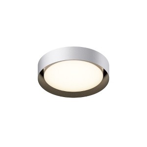 ET2 Lighting Echo 1 - Light Flush Mount in  White/Black - 1 of 2