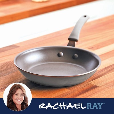 Gray Aluminum Nonstick 10-Inch Frying Pan with Ceramic Coating
