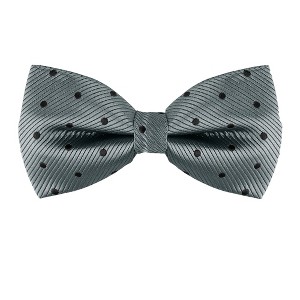 Allegra K Men's Pre-Tied Adjustable Polka Dots Tuxedo Work Party Prom Bow Ties - 1 of 4