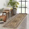 Vintage Runner Rug – Washable Non-Slip Hallway & Entryway Rug, Soft Non-Shedding Low Pile Indoor Carpet, Foldable Kitchen & Laundry Runner Rug - 3 of 4