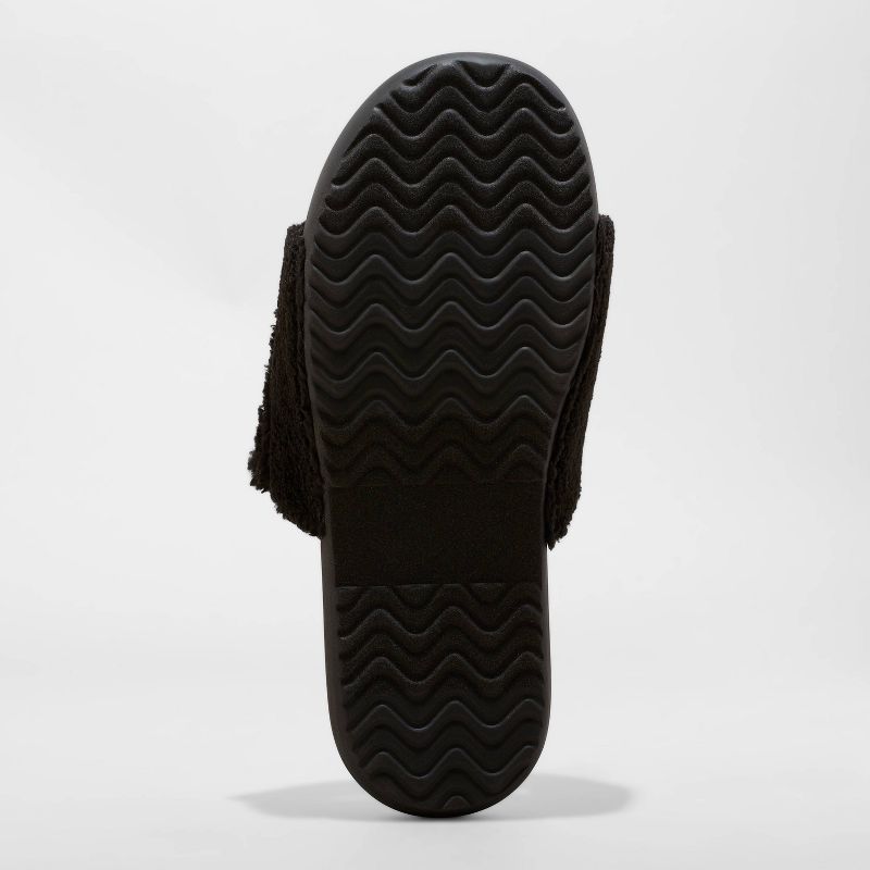 Men's Rodney Adjustable Slide Slippers - Goodfellow & Co™ Black , 5 of 6