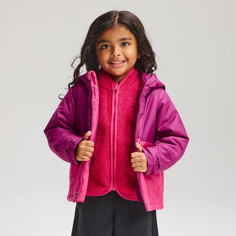 Куртка All In Motion Jacket для девочек-малышей, цвет: Розовый