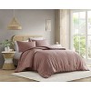 3Pcs Woven Waffle-Weave Knit Comforter Sets, Chic Vintage Style Boho Bed Set for All Season, Premium Breathable Bedding for Luxury Decor Style - 2 of 4