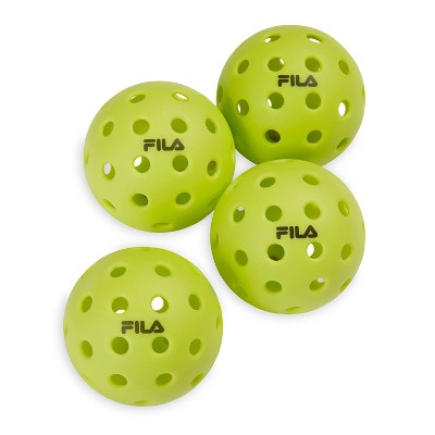 Fila Outdoor Pickle Balls 4pk - Lime Green