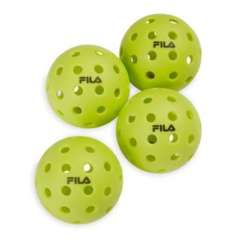 Fila Outdoor Pickle Balls 4pk - Lime Green