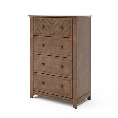 Child Craft Atwood 4-Drawer Dresser for Nursery or Bedroom, Plenty of Storage, Anti-Tip Kit Included to Prevent Tipping, Non-Toxic, Baby Safe Finish