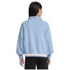 Converse® Girls' French Terry Quarter-Zip Sweatshirt - 2 of 3
