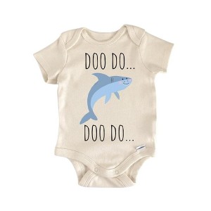 Shark Ocean Fish - Baby Boy Girl Clothes Infant Onesie® Funny Cute Newborn GS1 - 1 of 4