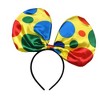 Dress Up America Polka Dot Clown Bow Headband - 2 of 2