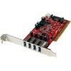 StarTech 4 Port PCI SuperSpeed USB 3.0 Adapter Card with SATA/SP4 Power - image 4 of 4