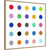 30" x 30" Circle by Karl Langdon Framed Canvas Wall Art Print - Amanti Art: Modern Style, Abstract Lithograph, Polystyrene Frame - image 2 of 4