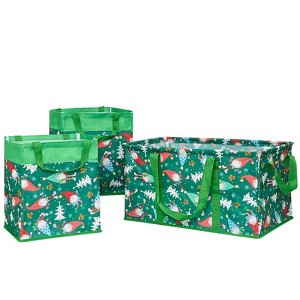 The Lakeside Collection 3-Pc. Holiday Storage Bin Sets - Gnome - 1 of 1