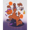 Seven Times Six Scooby-Doo Women's Trick-Or-Treat Scooby Dip-Dye Graphic Print T-Shirt Adult Multicoloured - image 2 of 3