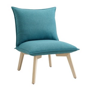 Cason Pillow Chair Blue - Linon