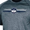 NCAA UConn Huskies Men's Gray Poly T-Shirt - 3 of 3