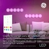 GE 6pk LED Color Changing Tile Panel Lights: Hexagon Wall Light, Multicolor, Modern Mosaic Design, Electric Powered - 3 of 4