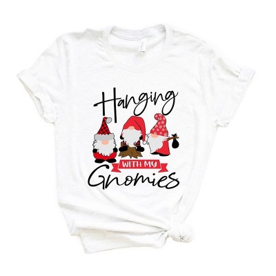 Simply Sage Market Women's Hanging With My Gnomies Short Sleeve Graphic Tee