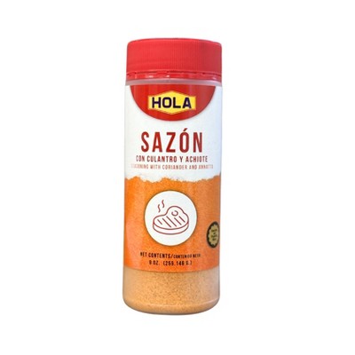 Sazon HOLA 9oz + No Red 40