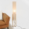 VYNXARIA Contemporary Floor Lamp,Standing Light for Living Room Centerpiece,Bedroom,Office Lighting,Oak and Natural - 2 of 4