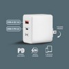 Xtreme 3-Pack 45W Dual Port Quick Charging Wall Charger, USB-C & USB-A Fast Chargers with QC 3.0 & PD 3.0, Ultra-Fast Wall Charger - 2 of 4