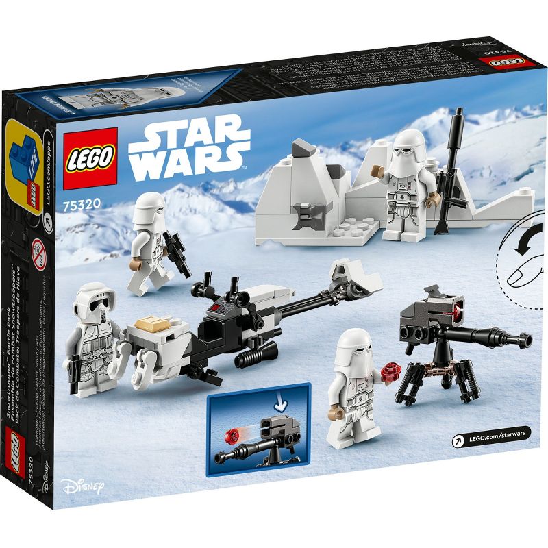 LEGO Star Wars Snowtrooper Battle Pack 4 Figures Set 75320, 5 of 8