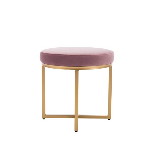 Velvet store ottoman target