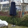CAVINAS 14.8FT Patio Umbrella with Convenient Crank,Double Sided Outdoor Umbrella for Backyard,Poolside,Deck,Base Not Included - 4 of 4