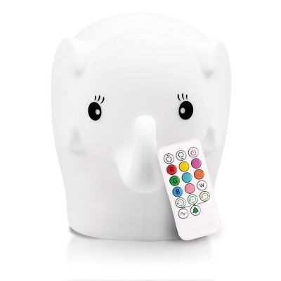 Image of LumiPets Elephant Night Light with Remote