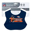 BabyFanatic Officially Licensed Unisex Silicone Baby Bib - NFL Denver Broncos - 3 of 3