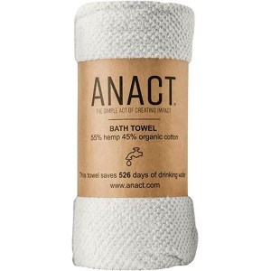 Anact Hemp and Organic Cotton Fast Drying Bath Towel - 1 of 4
