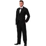 HalloweenCostumes.com 2X  Men  Plus Size Black Suit Costume., Black