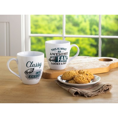 Philadelphia Eagles, Ceramic Cup O'Java 17oz Gift Set