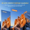 UPERFECT 15.6" 4K UHD Portable Monitor, IPS Display with 100% sRGB, USB-C & HDMI, Ultra-HD Screen for Creative Work, Streaming & More - 3 of 4