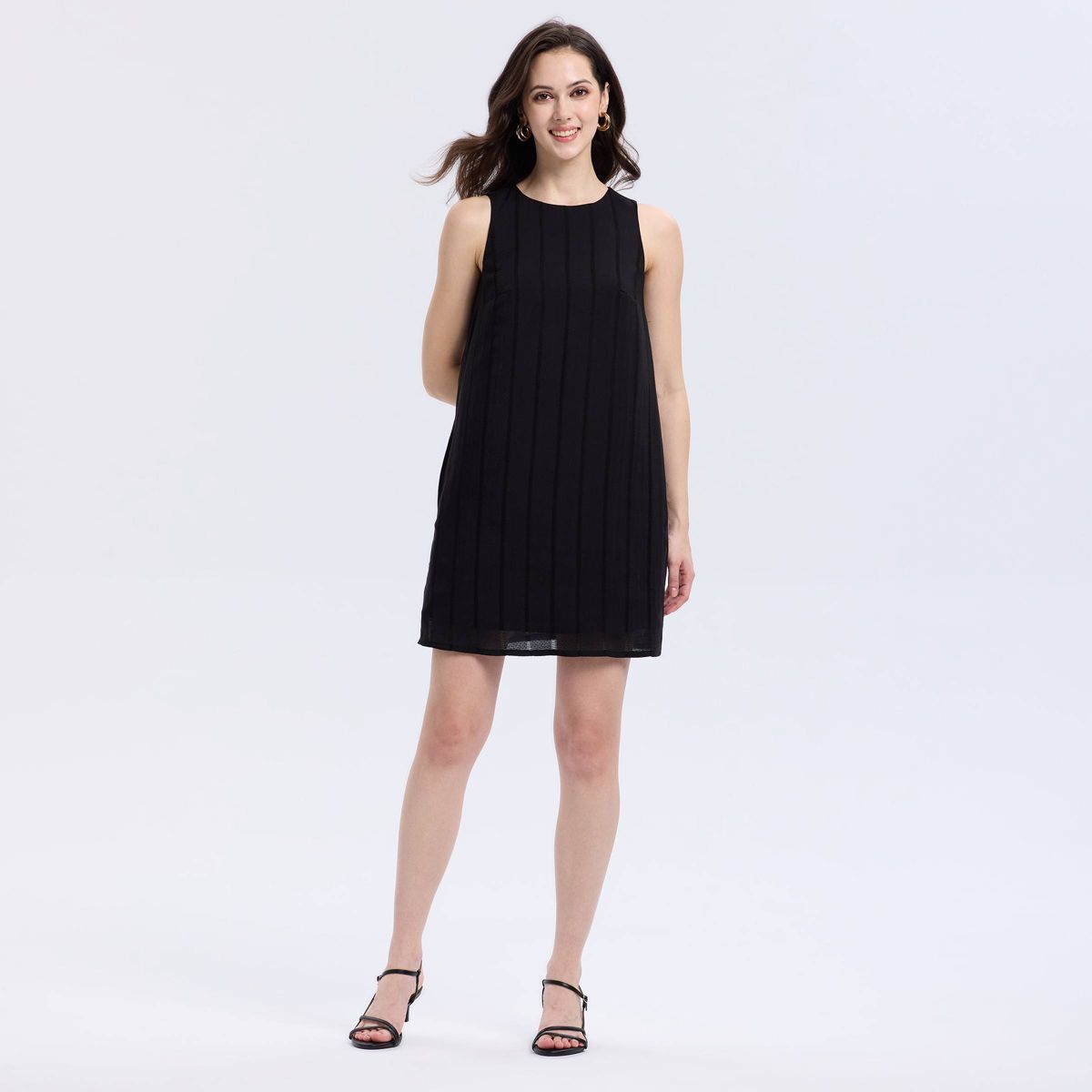 Women's Jacquard Mini Shift Dress - A New Day™ - thumbnail 4