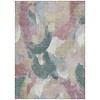 HomeRoots 3' X 5' Mauve Beige And Sage Abstract Washable Indoor Outdoor Area Rug - 4 of 4